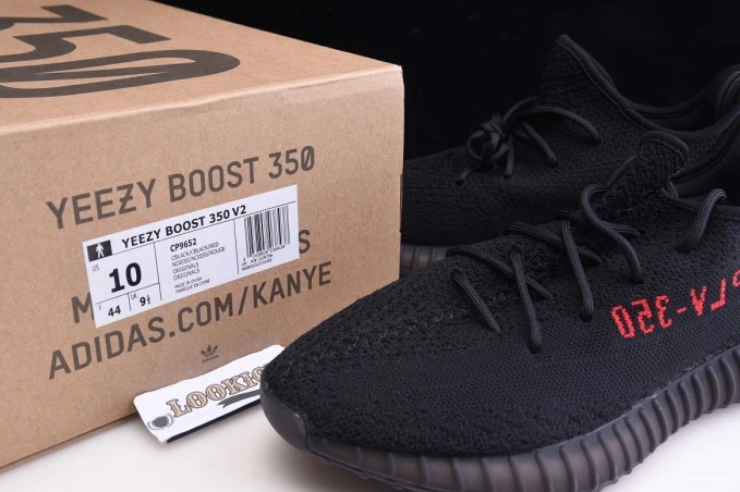 V2 Boost Adidas Red Yeezy Black 350 CP9652 0803